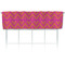 Pink & Orange Chevron Valance