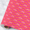 Pink & Orange Chevron Wrapping Paper Roll - Large - Main
