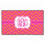 Pink & Orange Chevron XXL Gaming Mouse Pad - 24" x 14" (Personalized)
