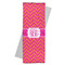 Pink & Orange Chevron Yoga Mat Towel (Personalized)