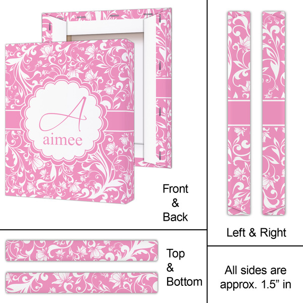 Floral Vine 11x14 - Canvas Print - Approval