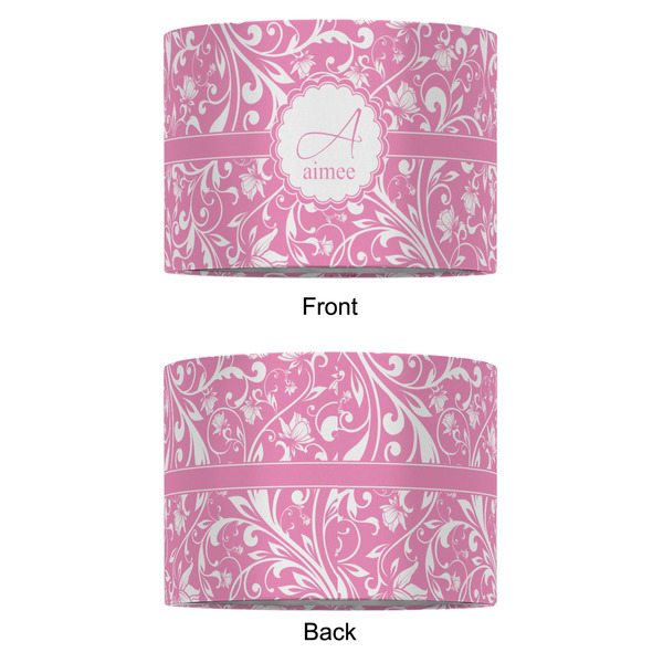 Floral Vine 12" Drum Lampshade - APPROVAL (Fabric)