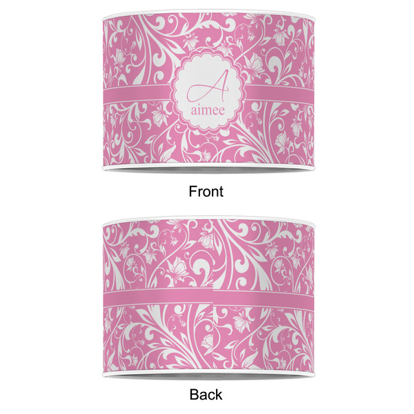 Floral Vine 12" Drum Lampshade - APPROVAL (Poly Film)