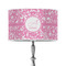 Floral Vine 12" Drum Lamp Shade - Poly-film (Personalized)