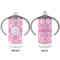 Floral Vine 12 oz Stainless Steel Sippy Cups - APPROVAL