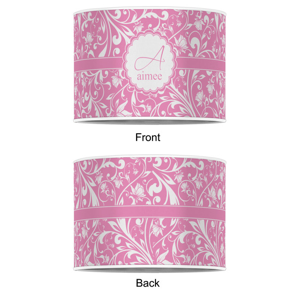 Floral Vine 16" Drum Lampshade - APPROVAL (Poly Film)