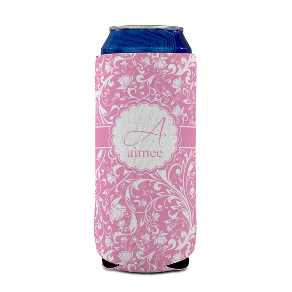Floral Vine 16oz Can Sleeve - FRONT (on can)