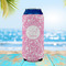 Floral Vine 16oz Can Sleeve - LIFESTYLE