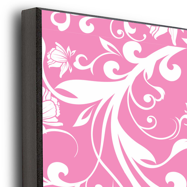 Floral Vine 16x20 Wood Print - Closeup