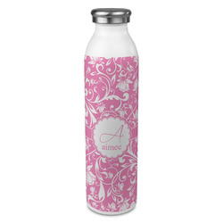 Floral Vine 20oz Stainless Steel Water Bottle - Full Print (Personalized)