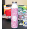Floral Vine 20oz Water Bottles - Full Print - In Context