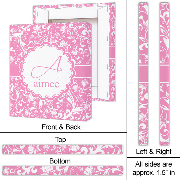 Floral Vine 20x24 - Canvas Print - Approval