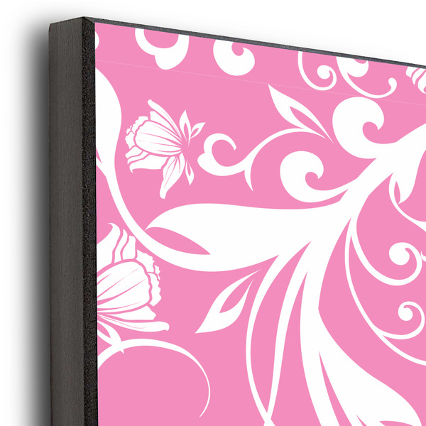 Floral Vine 20x24 Wood Print - Closeup