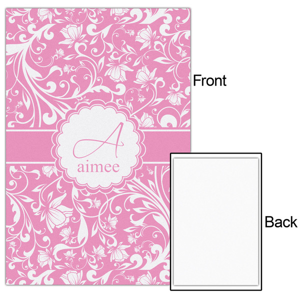 Floral Vine 20x30 - Matte Poster - Front & Back