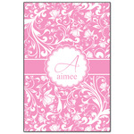 Floral Vine Wood Print - 20x30 (Personalized)