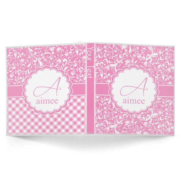 Floral Vine 3-Ring Binder Approval- 1in