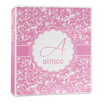 Floral Vine 3-Ring Binder - 1 inch (Personalized)
