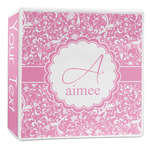 Floral Vine 3-Ring Binder - 2 inch (Personalized)