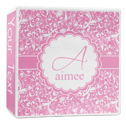 Floral Vine 3-Ring Binder - 2 inch (Personalized)