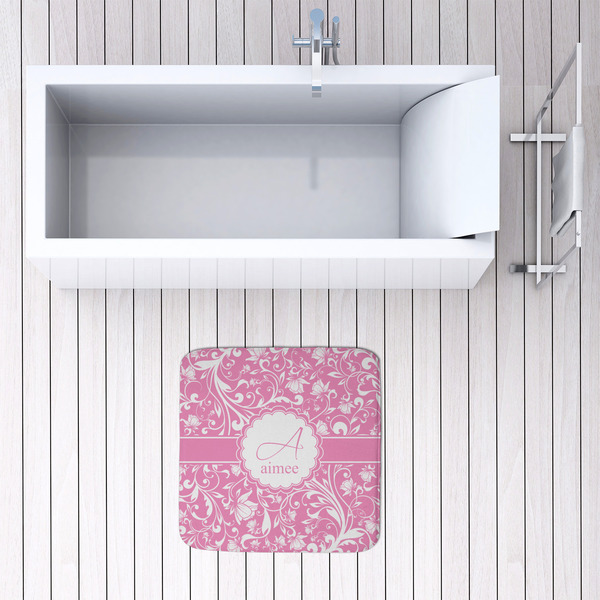 Floral Vine 48x48 Foam Memory Mat - LIFESTYLE