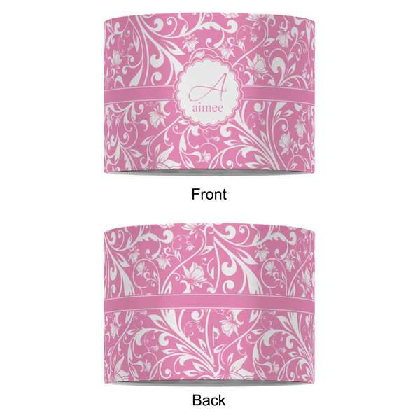 Floral Vine 8" Drum Lampshade - APPROVAL (Fabric)