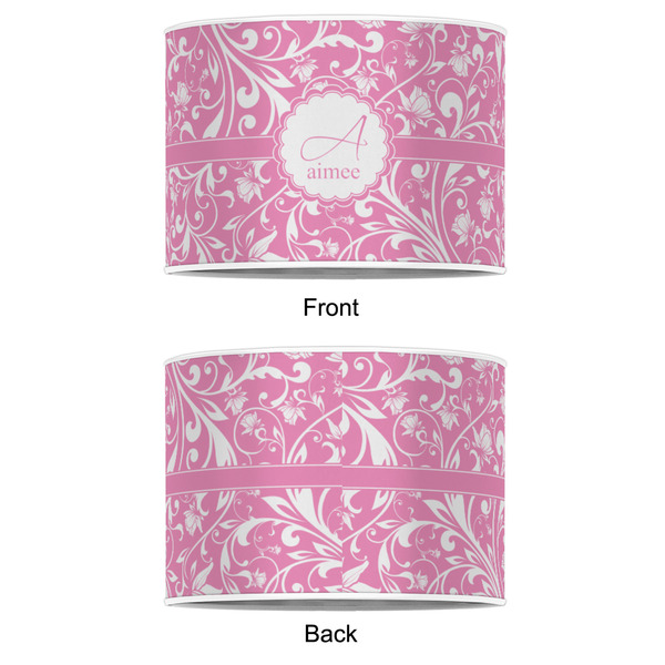 Floral Vine 8" Drum Lampshade - APPROVAL (Poly Film)