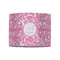 Floral Vine 8" Drum Lampshade - FRONT (Fabric)
