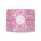 Floral Vine 8" Drum Lampshade - FRONT (Poly Film)
