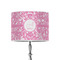 Floral Vine 8" Drum Lampshade - ON STAND (Poly Film)