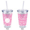 Floral Vine Acrylic Tumbler - Full Print - Approval