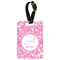 Floral Vine Aluminum Luggage Tag (Personalized)