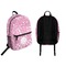 Floral Vine Backpack front and back - Apvl