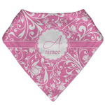 Floral Vine Bandana Bib (Personalized)