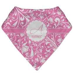 Floral Vine Bandana Bib (Personalized)