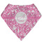 Floral Vine Bandana Bib (Personalized)