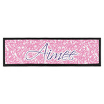 Floral Vine Bar Mat (Personalized)