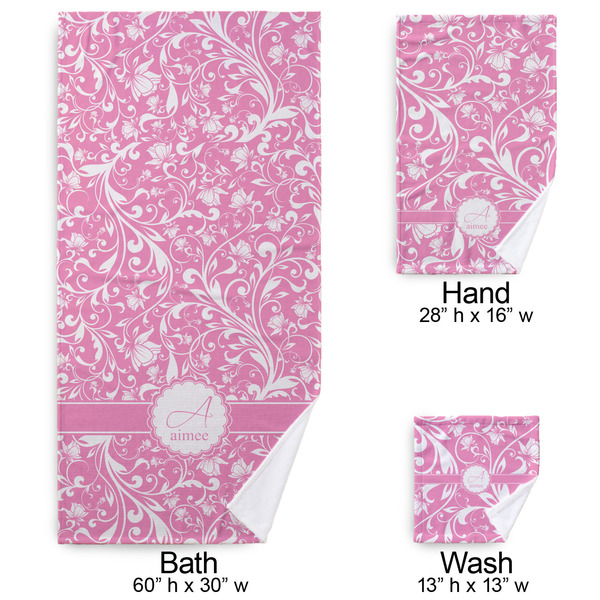 Floral Vine Bath Towel Sets - 3-piece - Approval