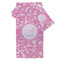Floral Vine Bath Towel Set - 3 Pcs (Personalized)