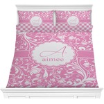 Floral Vine Comforter Set - Full / Queen (Personalized)