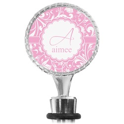 Floral Vine Wine Bottle Stopper (Personalized)