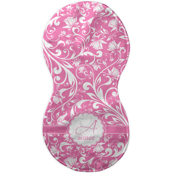 Floral Vine Burp Peanut Shaped Flat