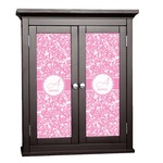 Floral Vine Cabinet Decal - Custom Size (Personalized)