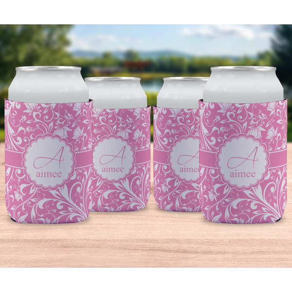 Floral Vine Can Sleeve - LIFESTYLE