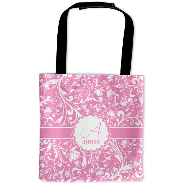 Custom Floral Vine Auto Back Seat Organizer Bag (Personalized)