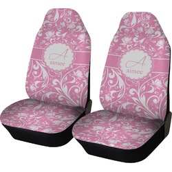 Floral Vine Car Seat Covers (Set of Two) (Personalized)