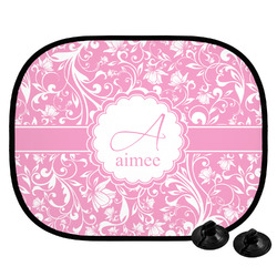Floral Vine Car Side Window Sun Shade (Personalized)