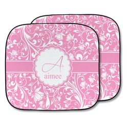 Floral Vine Car Sun Shade - Two Piece (Personalized)