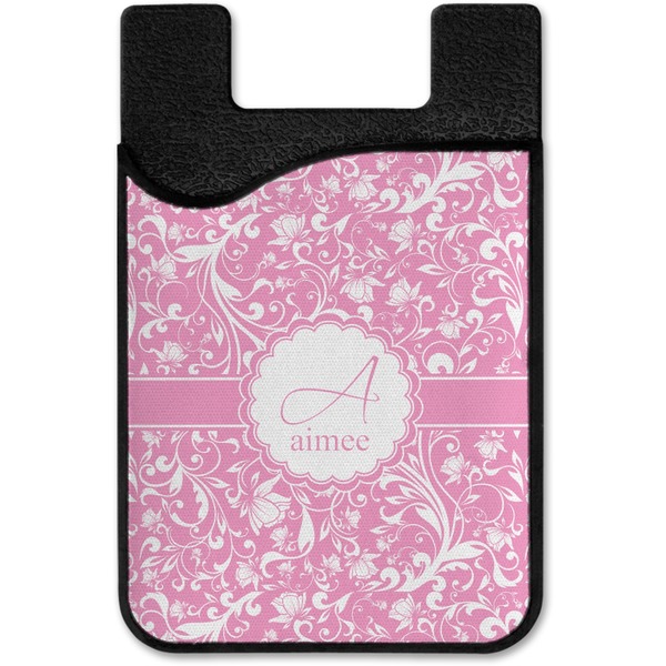Floral Vine Cell Phone Credit Card Holder