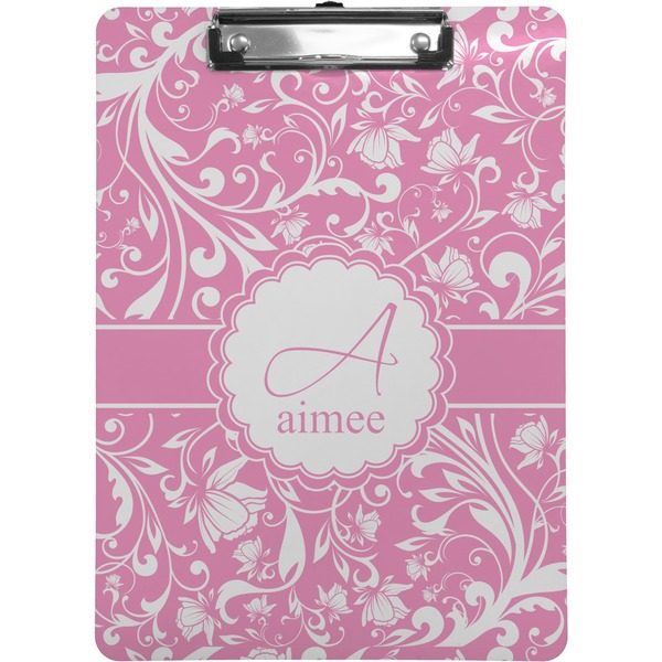 Custom Floral Vine Clipboard (Personalized)
