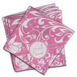 Floral Vine Cloth Napkins (Set of 4) (Personalized)